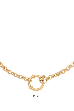 Collier Chain Rylee Couleur Or Acier Inoxydable h5 Image2