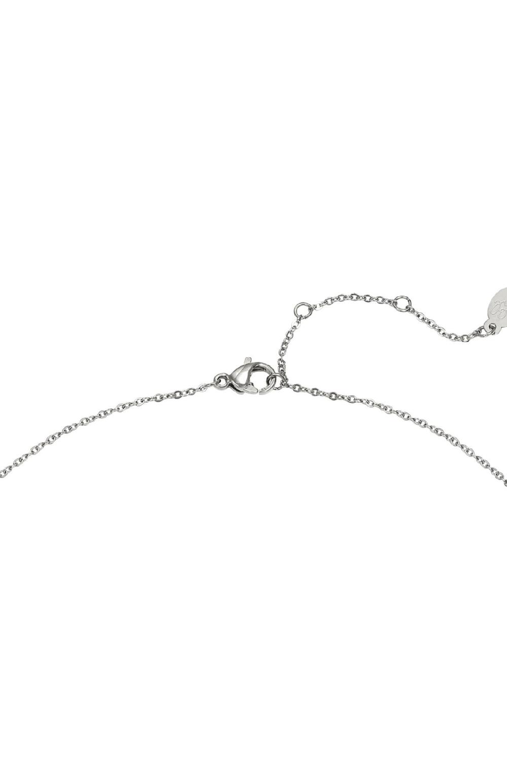 Collier Always In My Heart Argenté Acier Inoxydable h5Image3