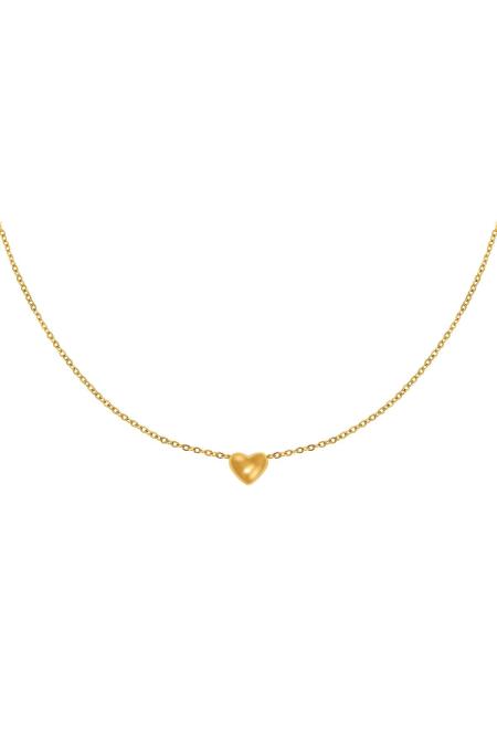 Collier Always In My Heart Argenté Acier Inoxydable