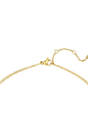 Collier Love Argenté Acier Inoxydable h5 Image4