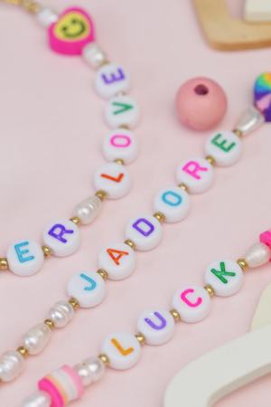 Bracelet En Acier Inoxydable Summer Love Couleur Or h5 Image4