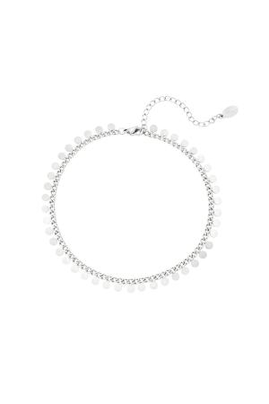 Cercles De Cheville En Acier Inoxydable Argenté (Pack With Plastic Bag) h5