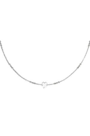 Collier En Acier Inoxydable Argenté h5 