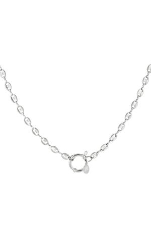 Collier À Mailles En Acier Inoxydable Couleur Or h5 