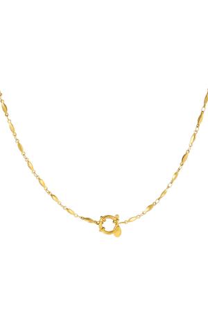 Collier En Acier Inoxydable Couleur Or h5