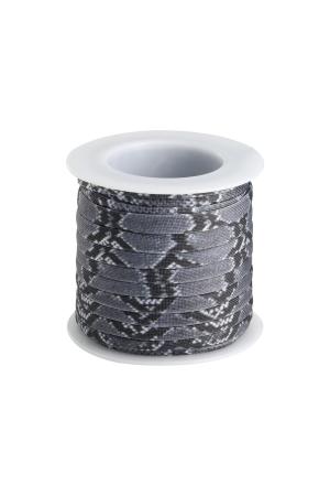 Bande Élastique Diy Snake - 6Mm Noir Polyester h5 