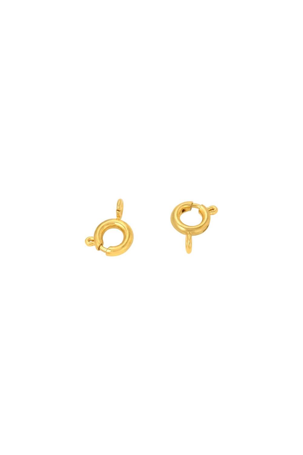 Diy Jewelry Clasp 6Mm Couleur Or Acier Inoxydable