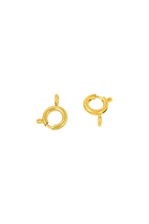 Diy Jewelry Clasp 10Mm Couleur Or Acier Inoxydable h5 