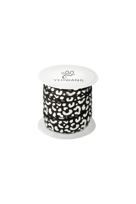 Diy Elastic Band Panther - 15Mm Noir Nylon