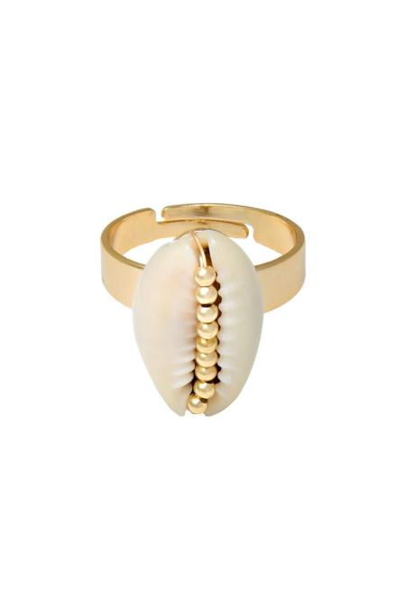 Ring Shell Obsession Couleur or Cuivré