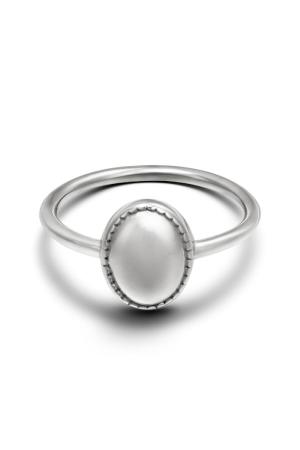 Bague Clean Oval Argenté Acier Inoxydable 16 h5 Image2