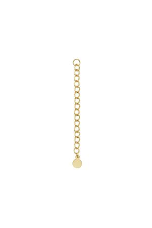 Bijoux D'extension Couleur Or Acier Inoxydable h5