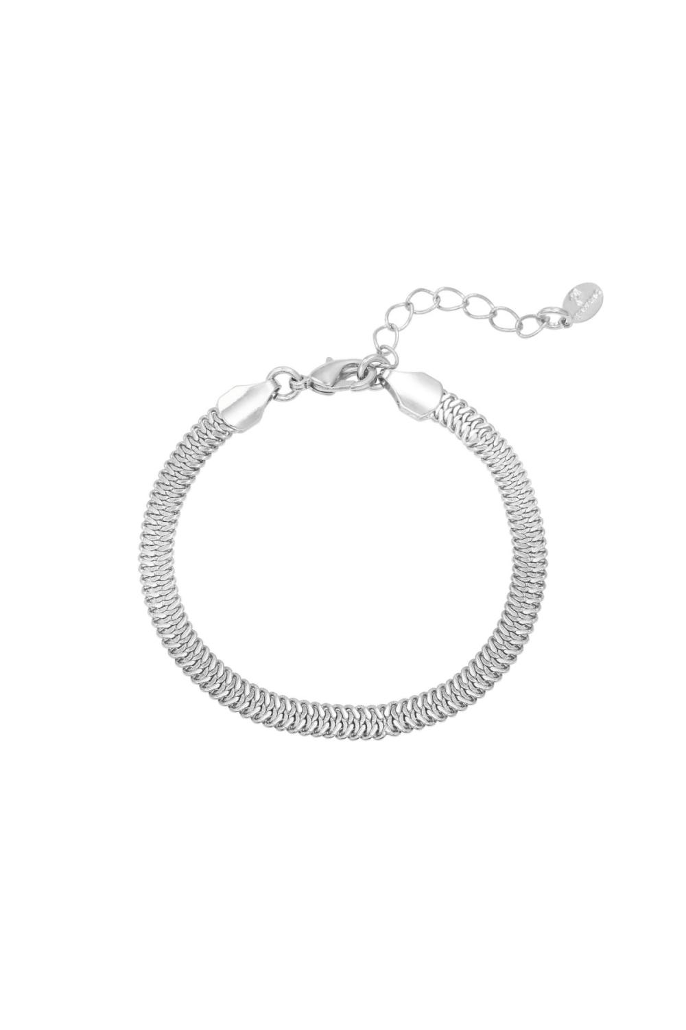 Braceletv Argenté Cuivré