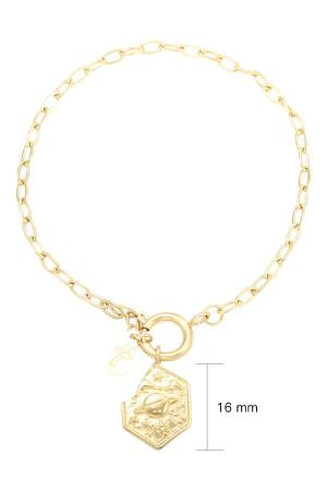 Bracelet Out Of Space Couleur Or Acier Inoxydable h5 Image2