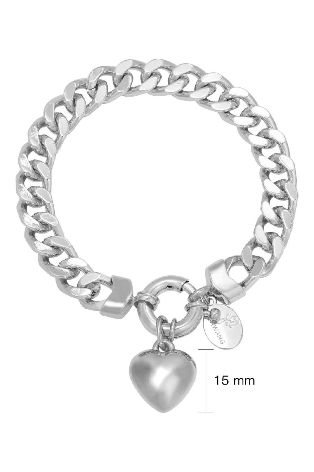 Bracelet Chain Opal Argenté Cuivré Image2