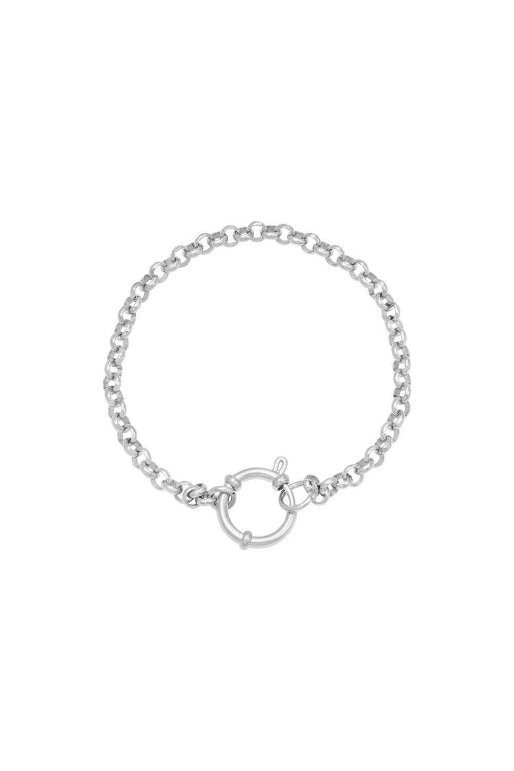 Bracelet Chain Rylee Argenté Acier Inoxydable 