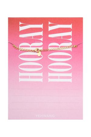 Bracelet It's Your Day - 1985 Couleur Or Acier Inoxydable h5 Image2