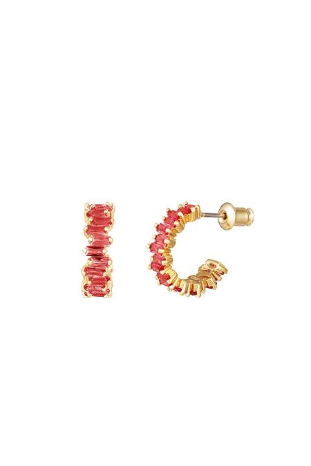 Boucles D'oreilles In Style Cuivré