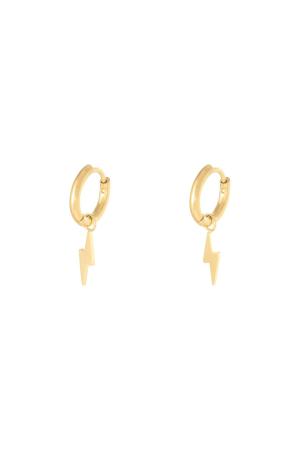 Boucles D'oreilles Bolt Acier Inoxydable h5 