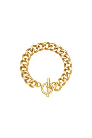 Bracelet Chain Ivy Couleur Or Acier Inoxydable h5 