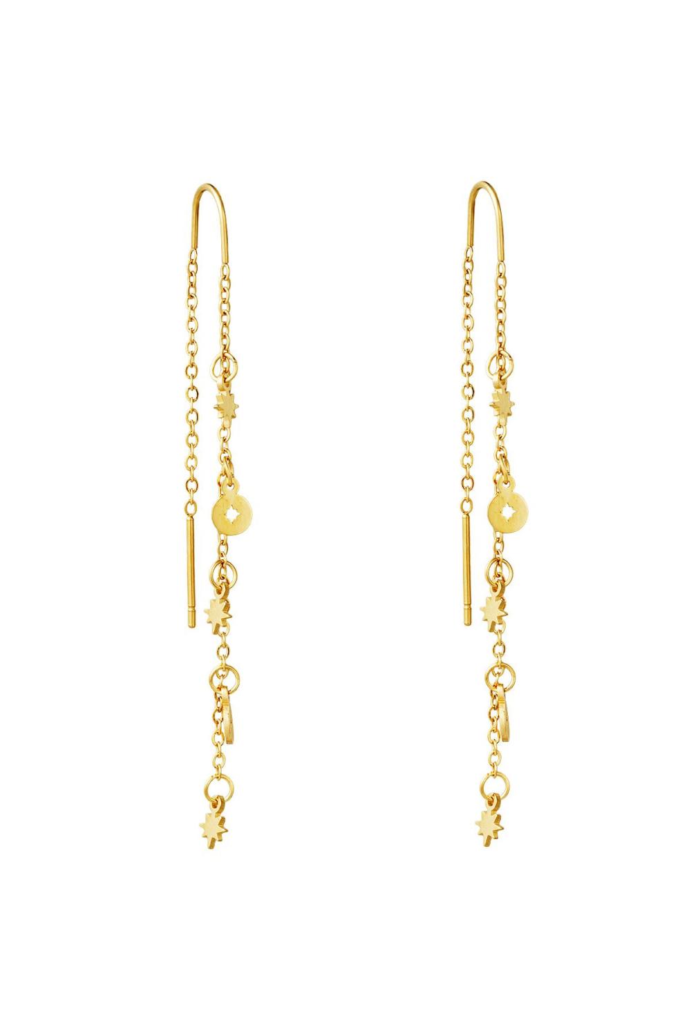 Boucles D'oreilles Starstruck Acier Inoxydable