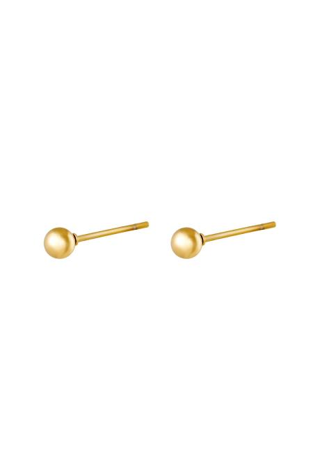 Boucles d'oreilles Big Dot en acier inoxydable