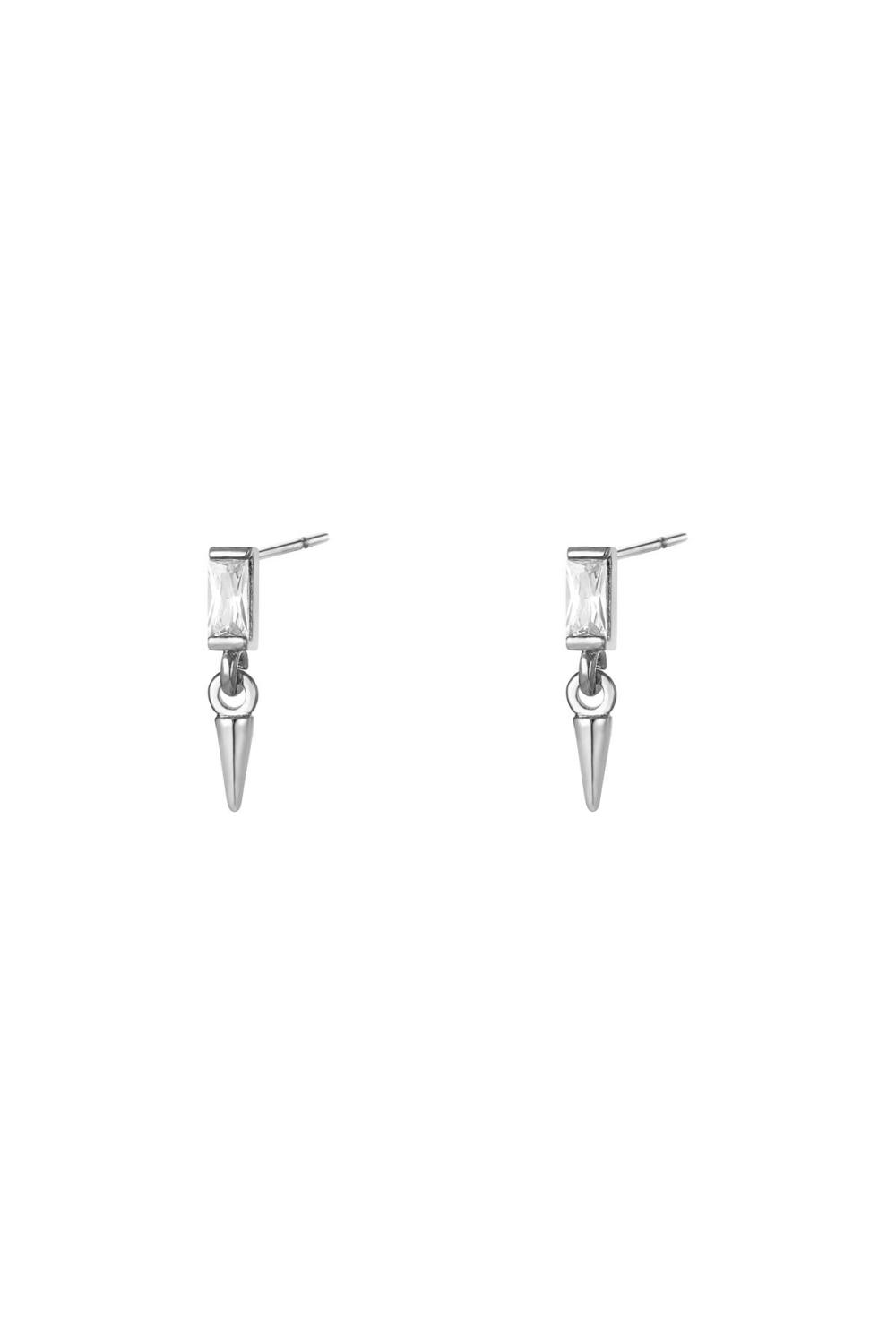 Boucles D'oreilles Little Cone Argenté Cuivré 