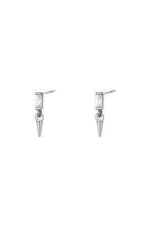 Boucles D'oreilles Little Cone Argenté Cuivré h5 