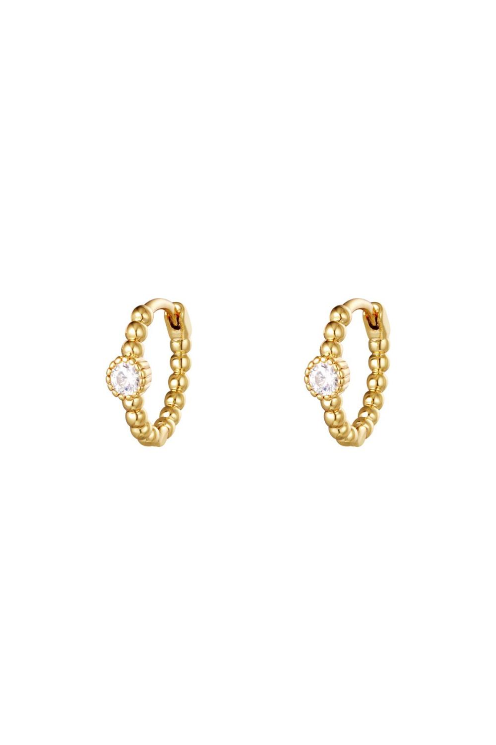 Boucles D'oreilles Créoles En Cuivre Blanc Cuivré