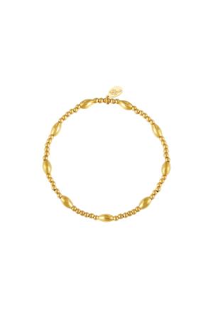 Bracelet Shirley Couleur Or Acier Inoxydable h5 