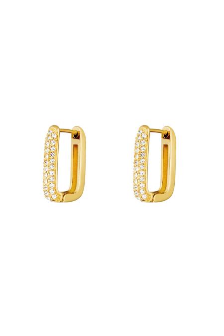 Boucles d'oreilles Shimmer Spark Large Acier inoxydable