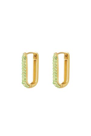 Boucles D'oreilles Shimmer Spark Large Acier Inoxydable h5 
