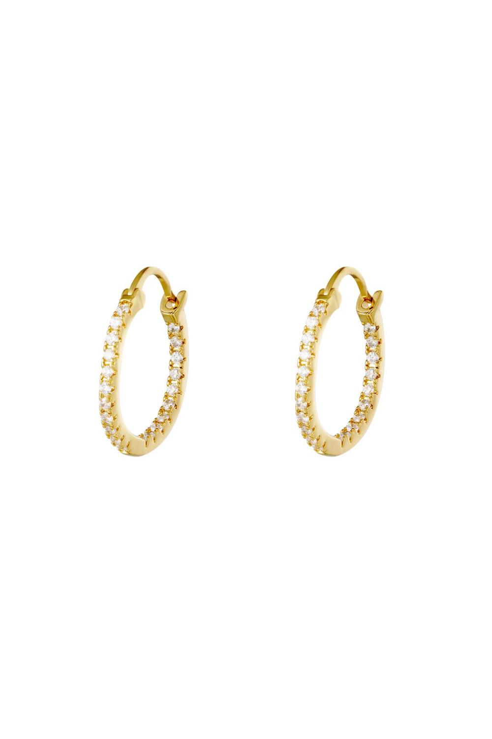 Boucles D'oreilles Hooplala Multicouleur Cuivré 
