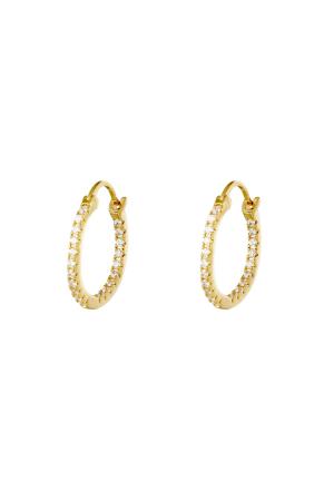 Boucles D'oreilles Hooplala Multicouleur Cuivré h5 