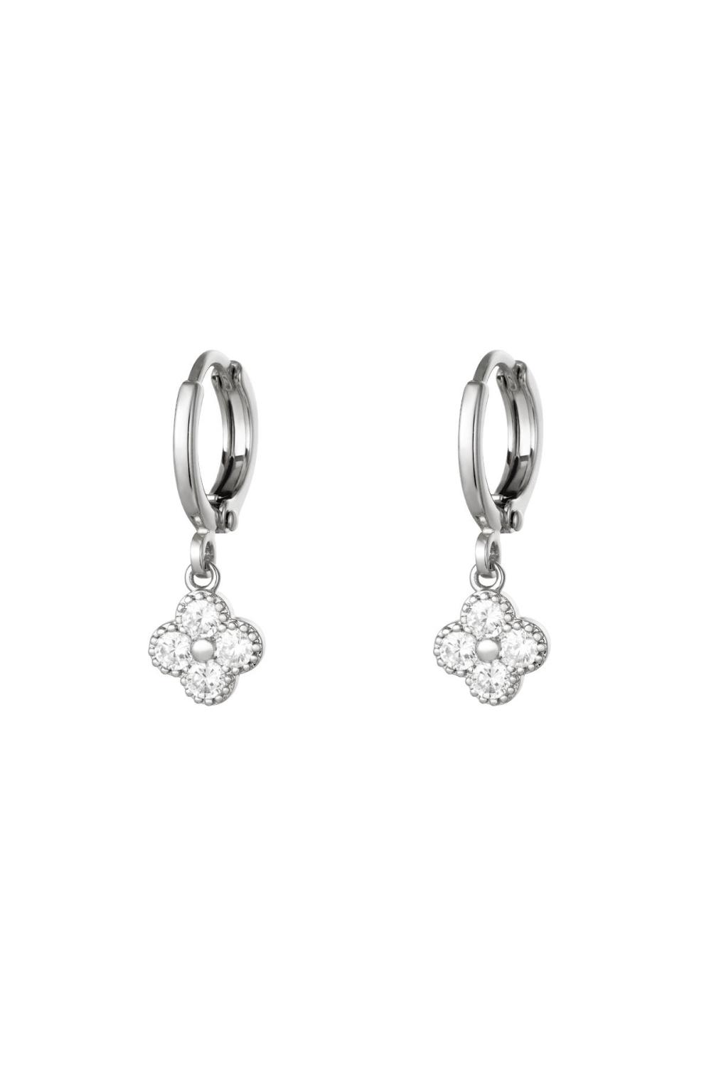 Boucles D'oreilles Clover Cuivré 