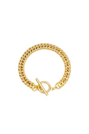 Bracelet Dublin Couleur Or Acier Inoxydable h5 