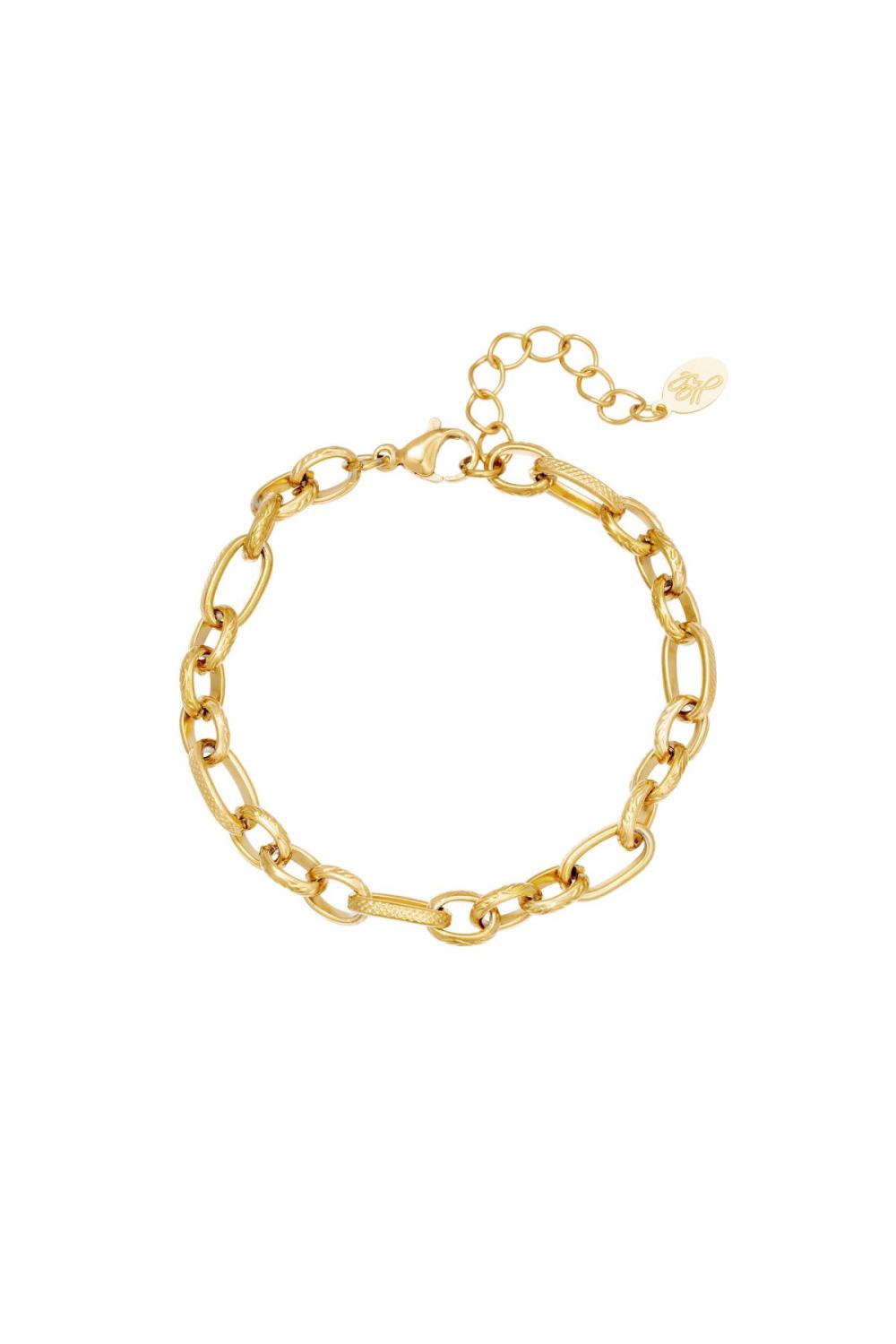 Bracelet Lemming Small Couleur Or Acier Inoxydable 