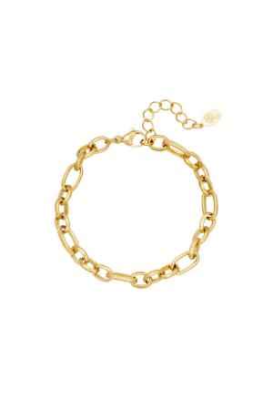 Bracelet Lemming Small Couleur Or Acier Inoxydable h5 