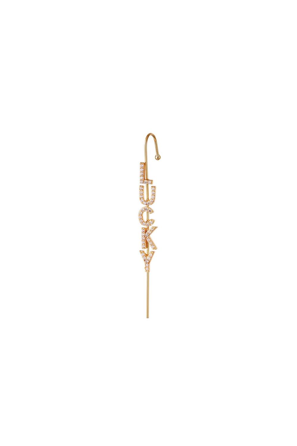 Oreille Sur Chenilles Lucky Cuivré