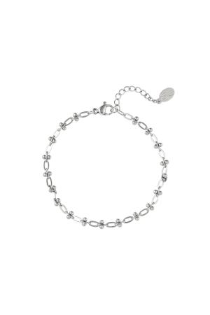 Bracelet En Acier Inoxydable Argenté h5 