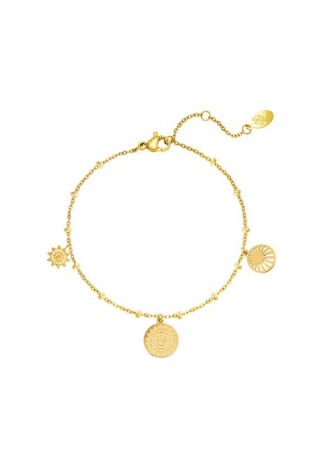 Univers du bracelet Couleur or Acier inoxydable