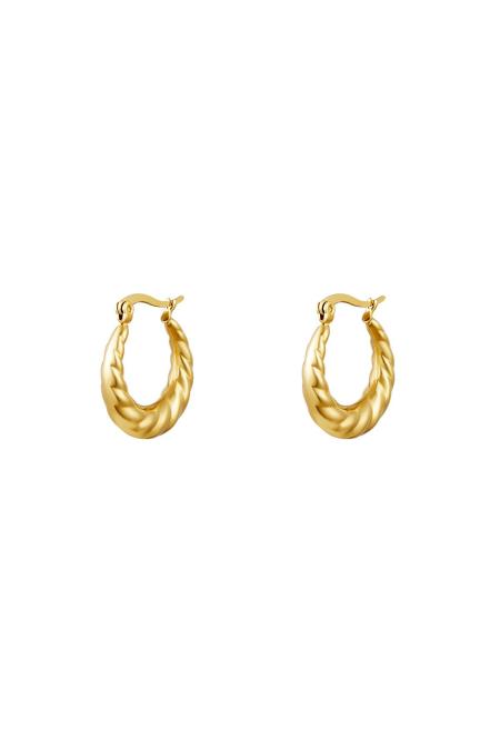 Boucles d'oreilles Baguette Acier inoxydable