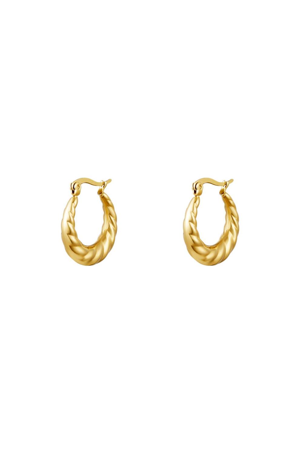 Boucles D'oreilles Baguette Acier Inoxydable