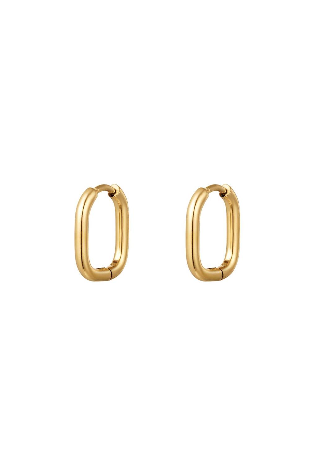 Boucles D'oreilles Classiques - Petit Acier Inoxydable 