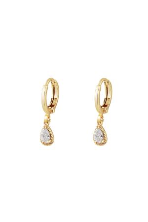 Boucles D'oreilles Pendantes - Collection Sparkle Cuivré h5 