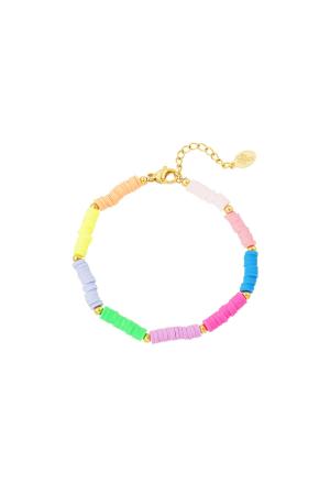 Bracelet Arc-En-Ciel Fluo - Collection Arc-En-Ciel Multicouleur Acier Inoxydable h5 