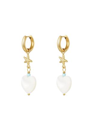 Boucles D'oreilles Étoile De Mer - Collection Plage Acier Inoxydable h5 