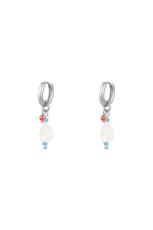 Boucles D'oreilles Plumes - Collection Plage Acier Inoxydable Doré h5