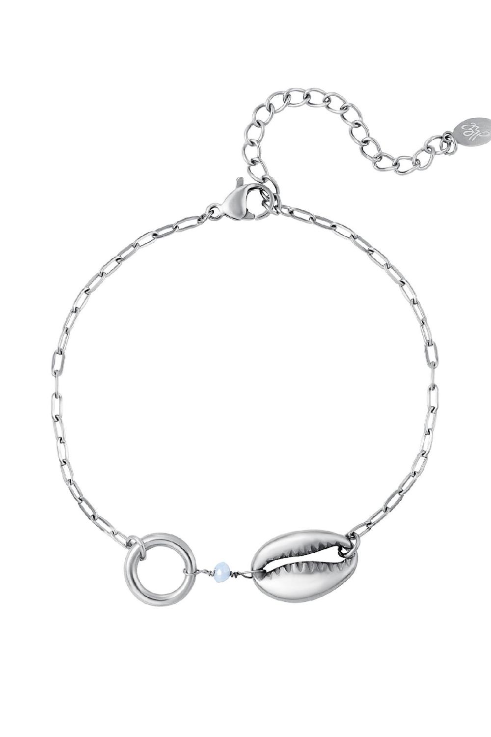 Bracelet Coquillage - Collection Plage Couleur Or Acier Inoxydable h5Image3