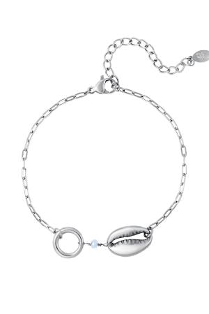 Bracelet Coquillage - Collection Plage Couleur Or Acier Inoxydable h5 Image3